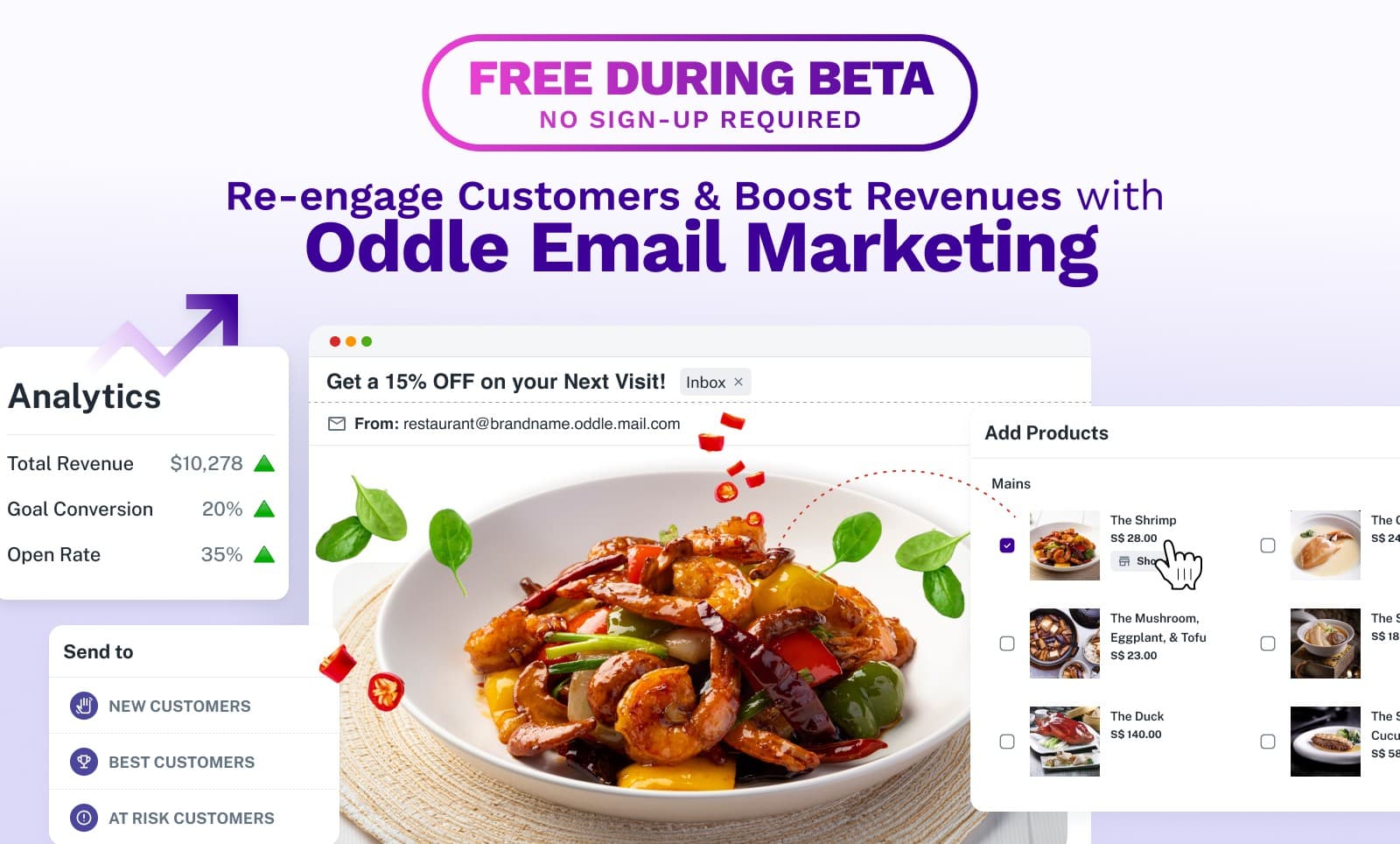 Introducing Oddle Email Marketing—Powering Your Restaurant’s Growth